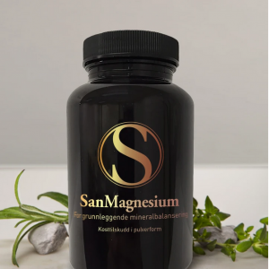 SanMagnesium – Magnesiumtilskudd med mineraler og B- og C-vitaminer