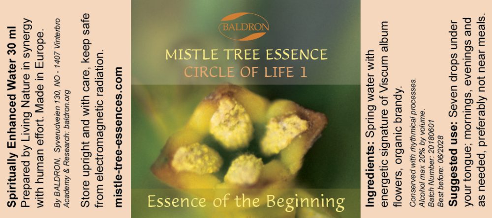 BALDRON MistleTreeEssence, Circle of Life 1, 30 ml - Image 2