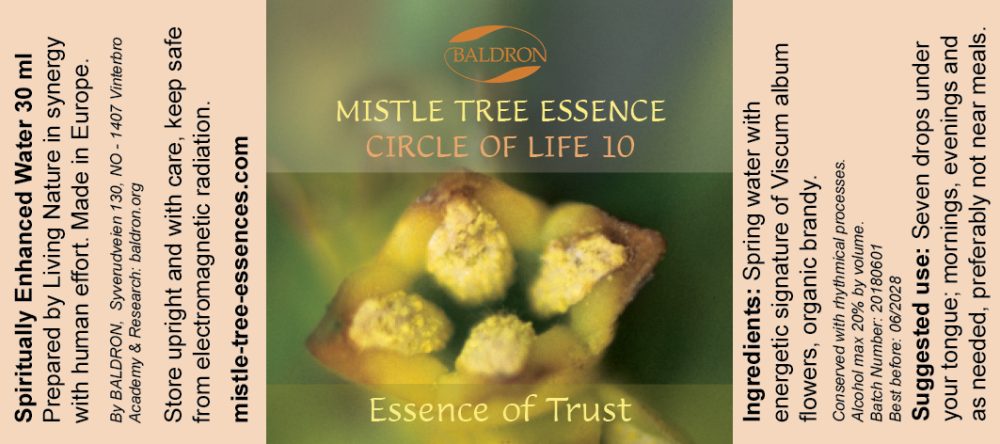 BALDRON MistleTreeEssence, Circle of Life 10 (30 ml) - Image 2