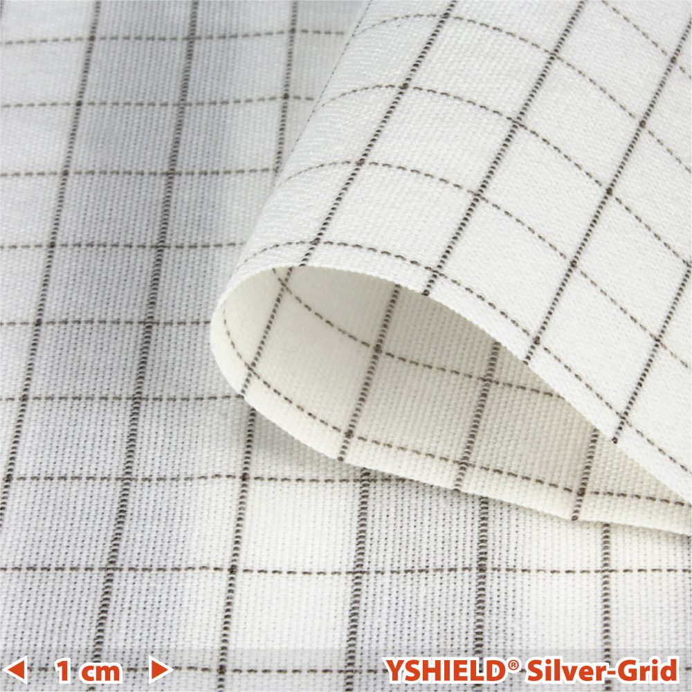 Shielding fabric SILVER-GRID LF, Width 150 cm, 1 meter