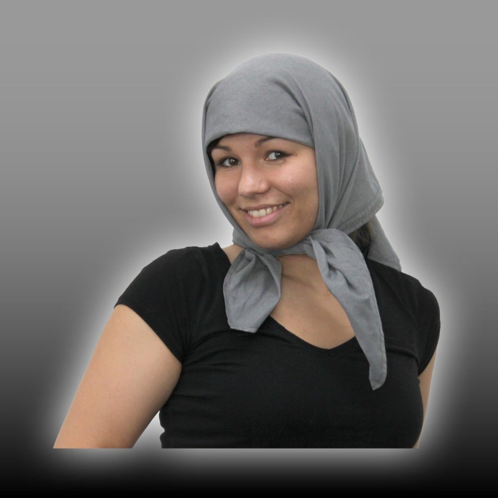 Shielding headscarf from Steel-Gray TKG